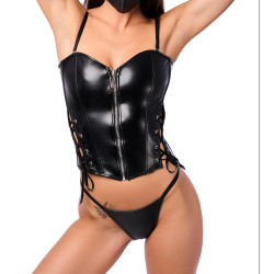 Chilirose Corset Afunia Noir